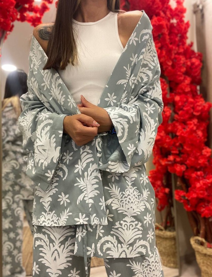 Dal Desenli Kimono