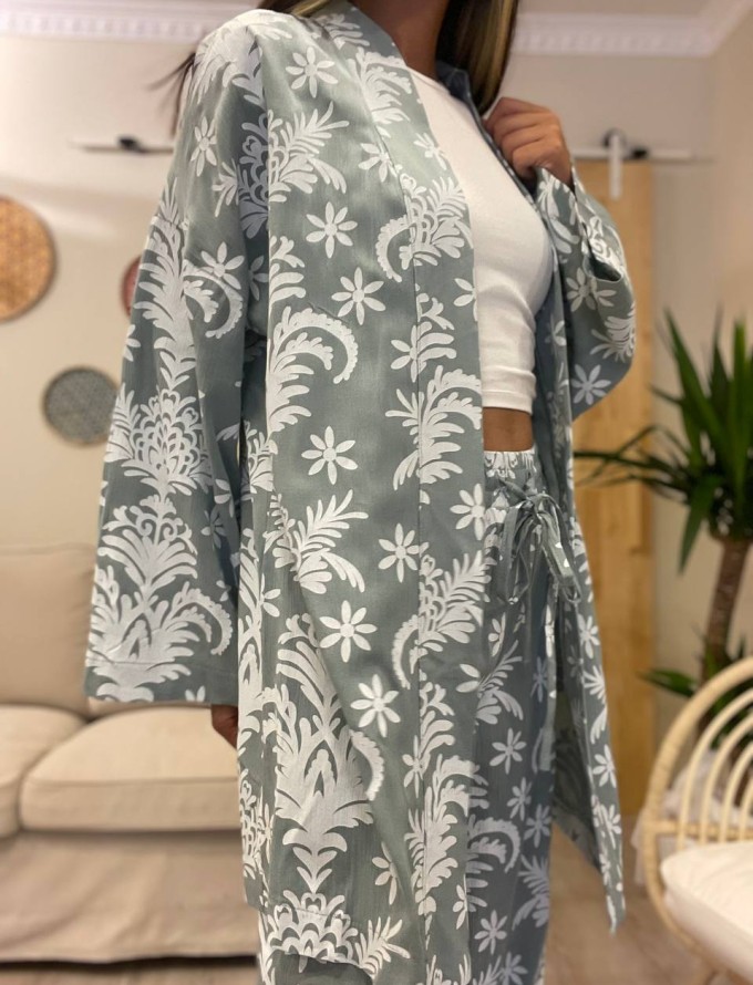 Dal Desenli Kimono