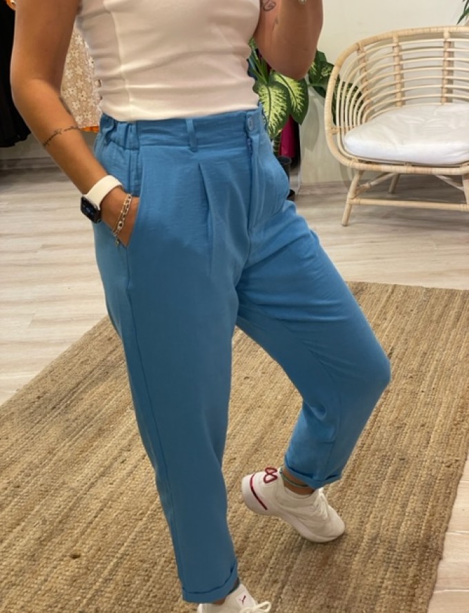 Cepli Mavi Pantalon